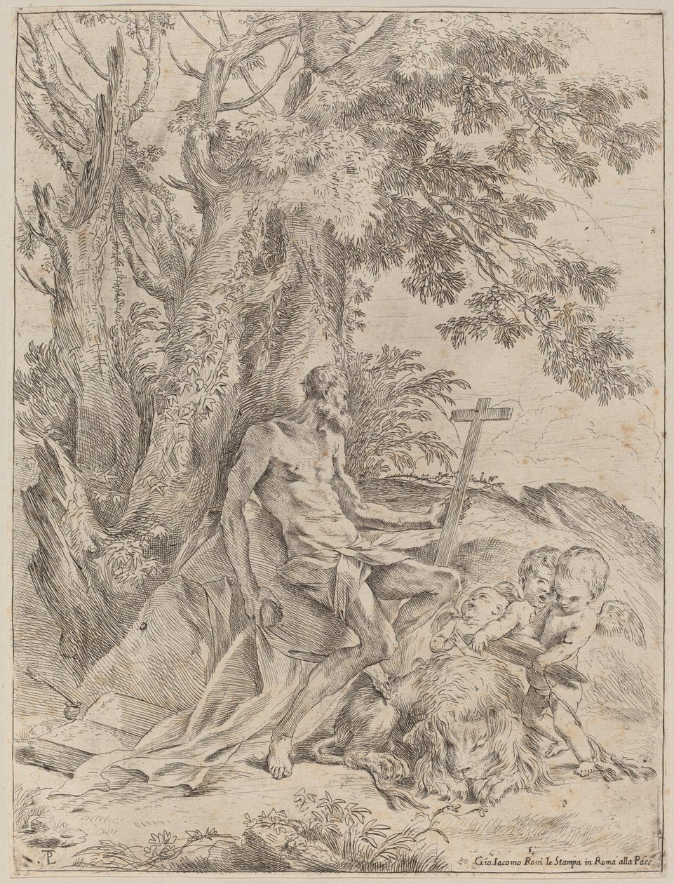 Saint Jérôme - Pietro Testa