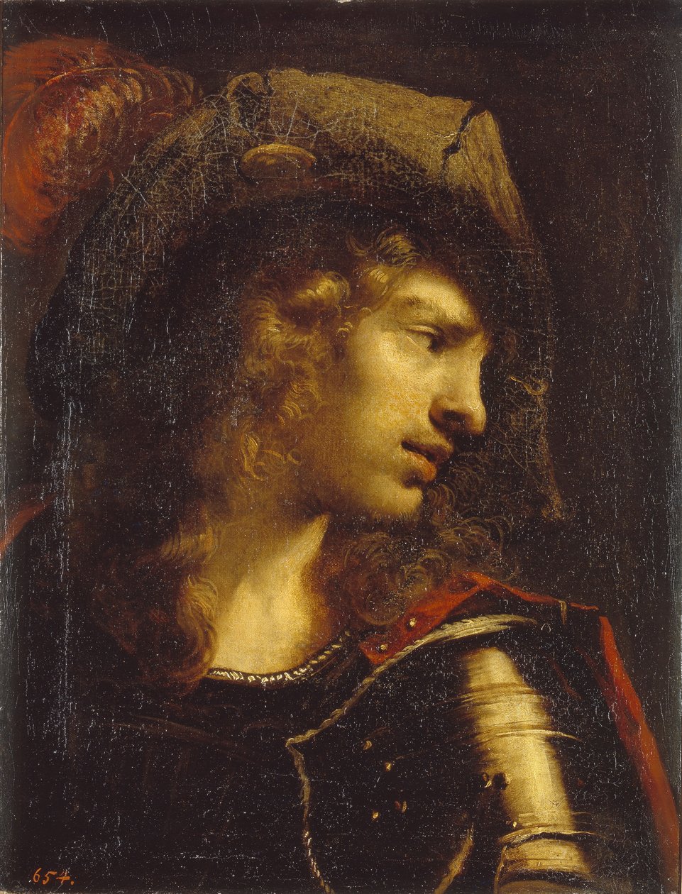 Tête du jeune guerrier - Pietro della Vecchia