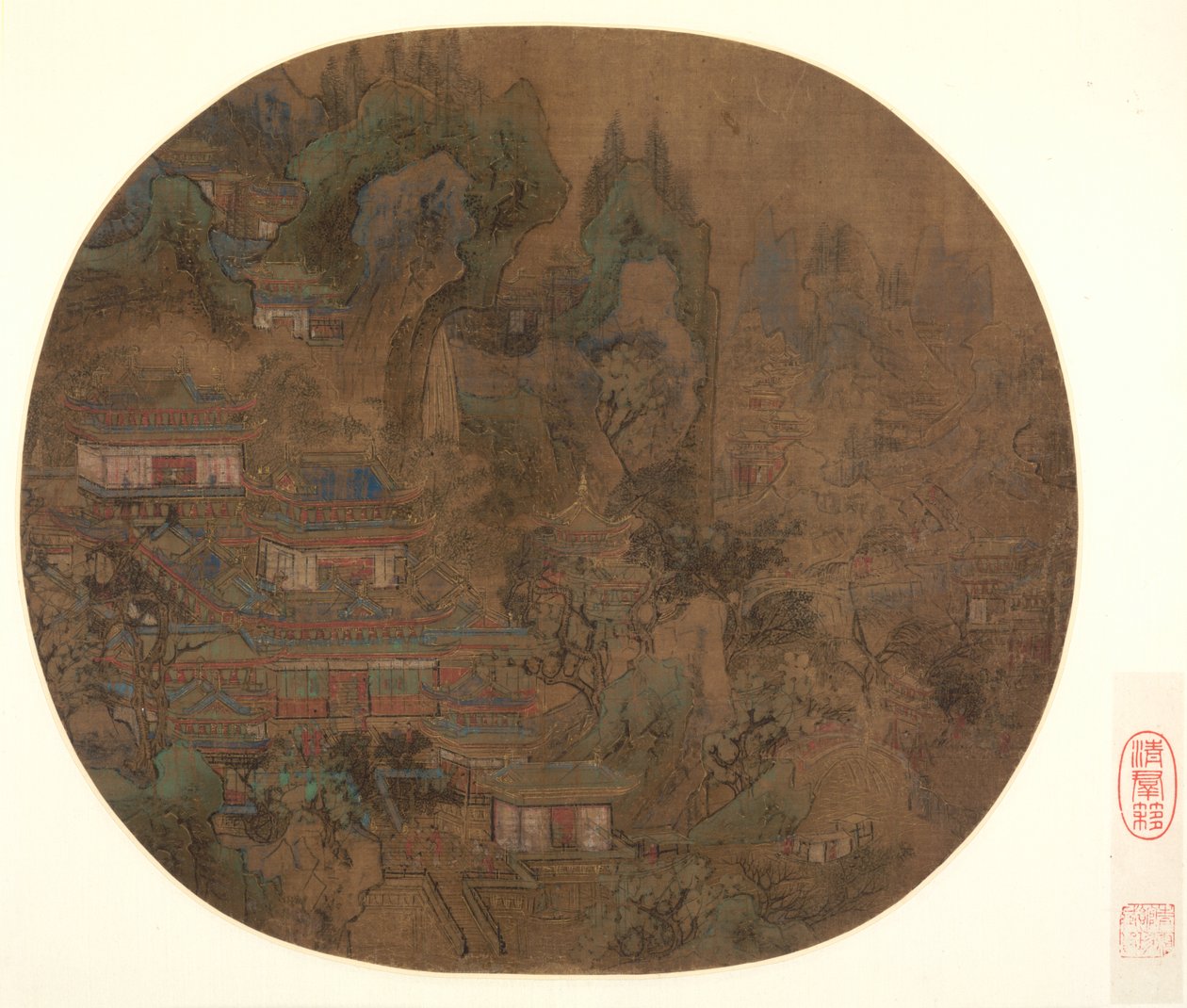 Paysage de palais - Pisanello