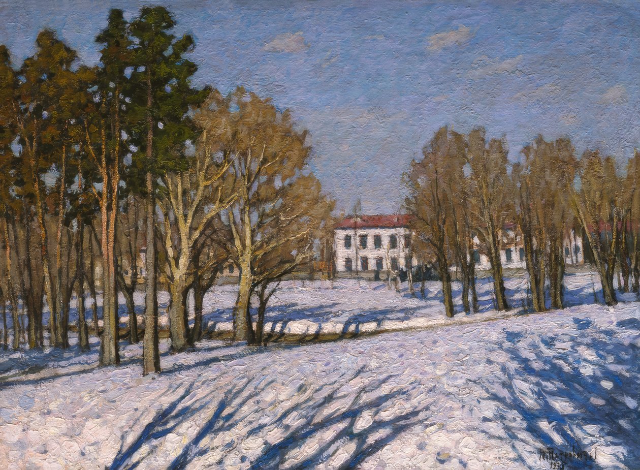 Le parc Petrowski à Moscou - Pjotr Iwanowitsch Petrowitschew