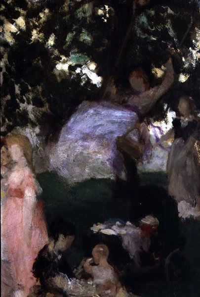 La balançoire, 1869 - Pál Szinyei Merse