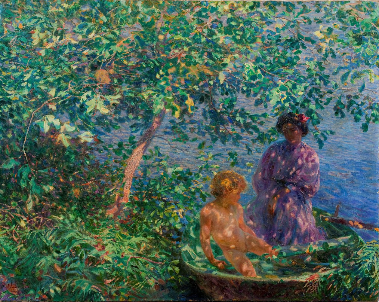 Baci di Sole - Plinio Nomellini