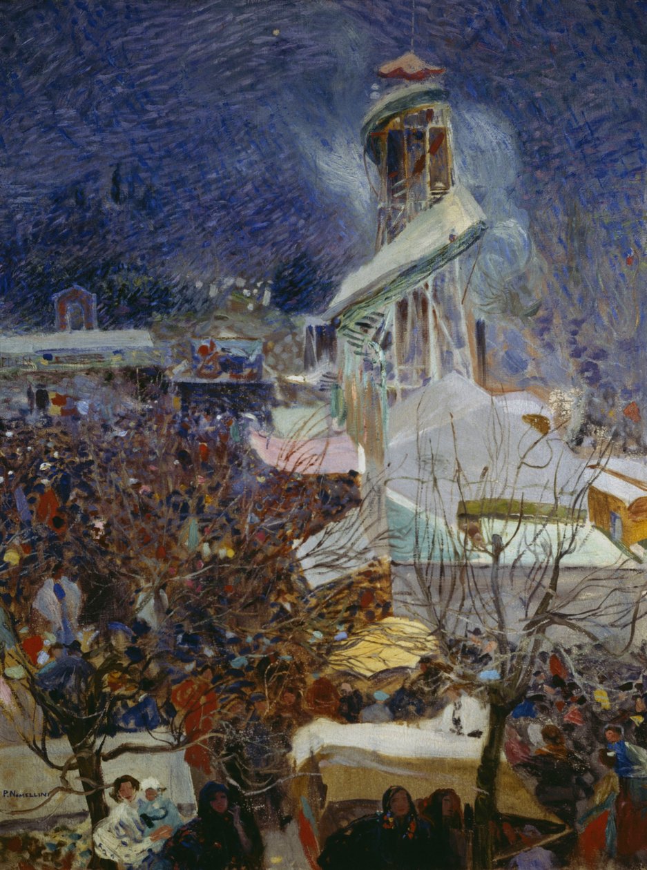 Foire à Pietrasanta - Plinio Nomellini