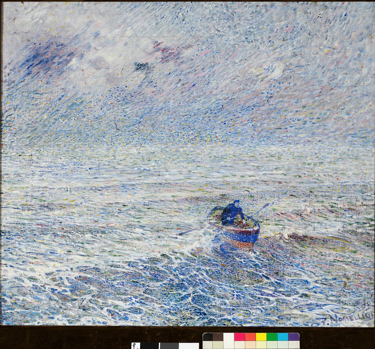 Mer de Gênes, 1891 - Plinio Nomellini