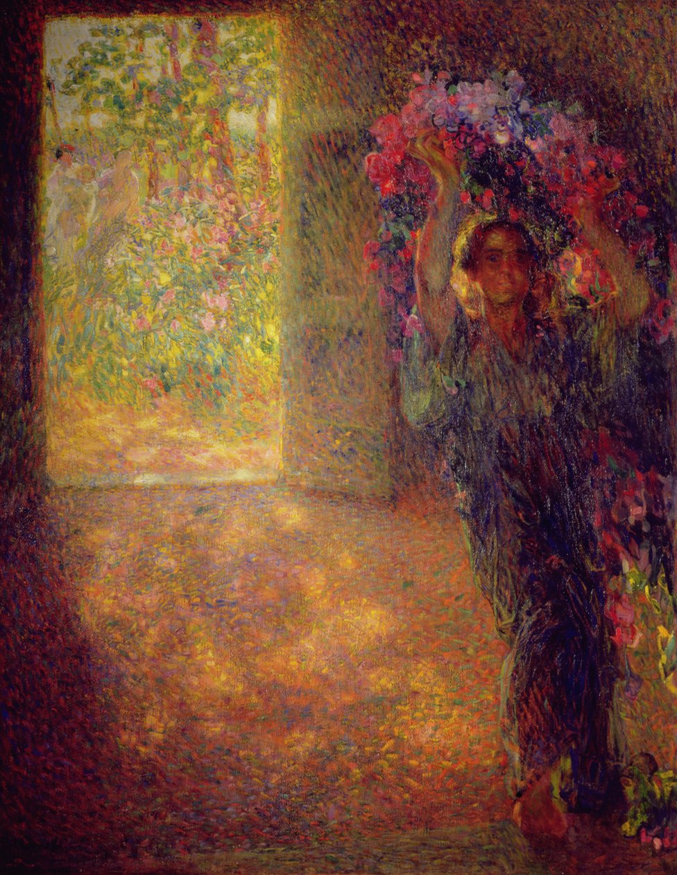 La Maison en fleurs, c.1910 - Plinio Nomellini