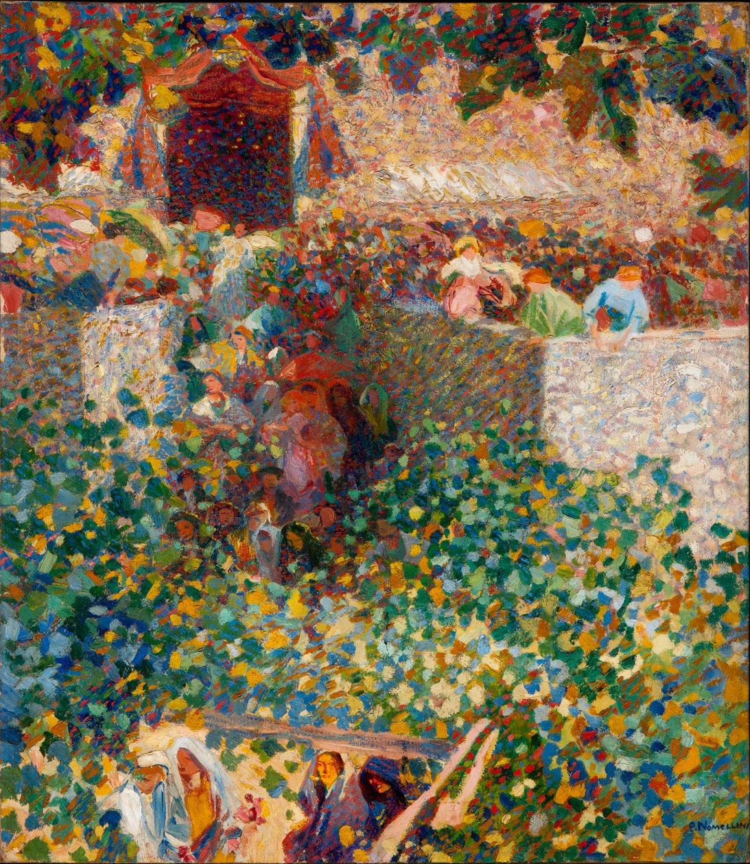 Fête de village, 1912-1913 - Plinio Nomellini