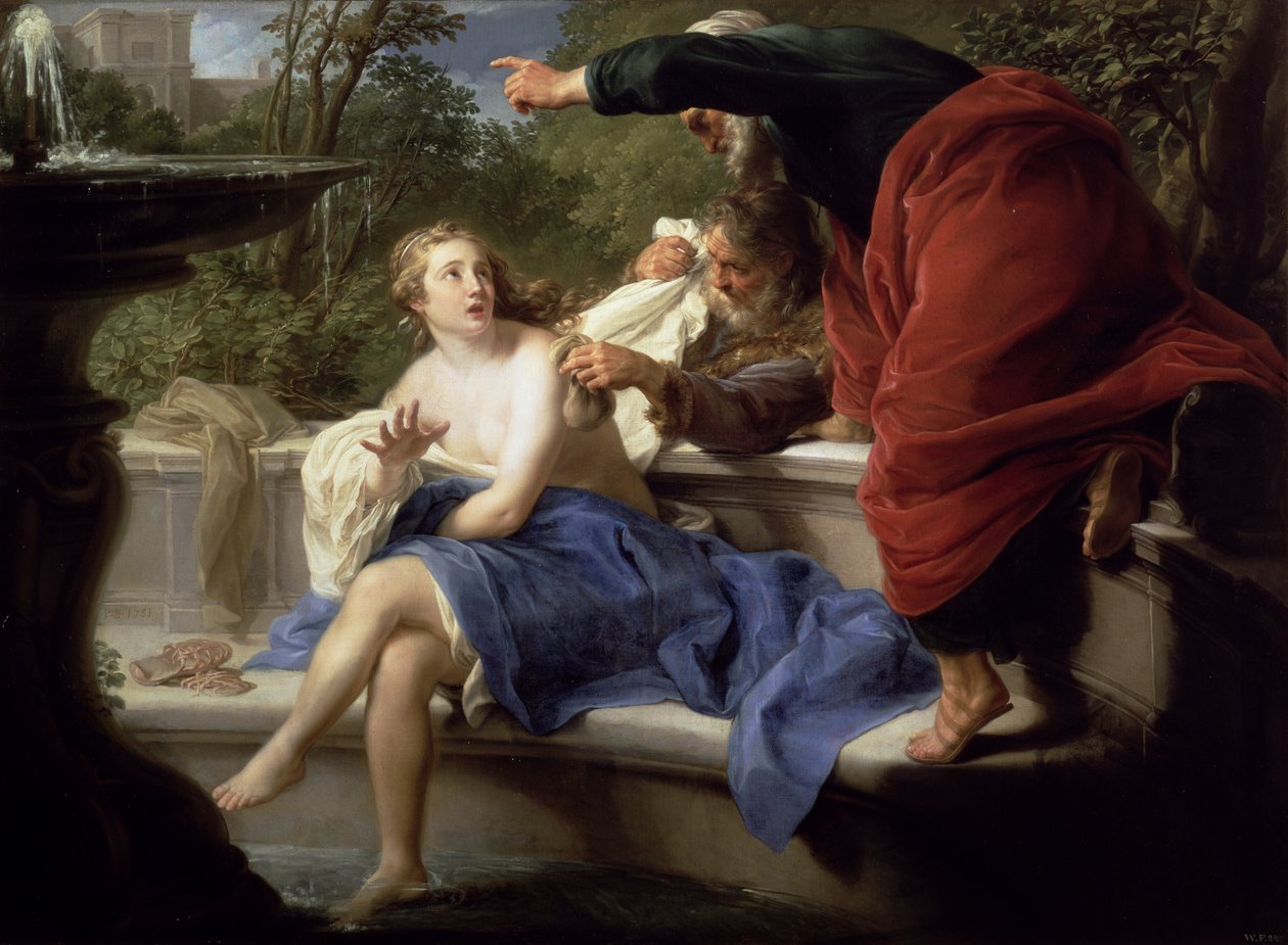 Suzanne et les Vieillards, 1751 - Pompeo Girolamo Batoni