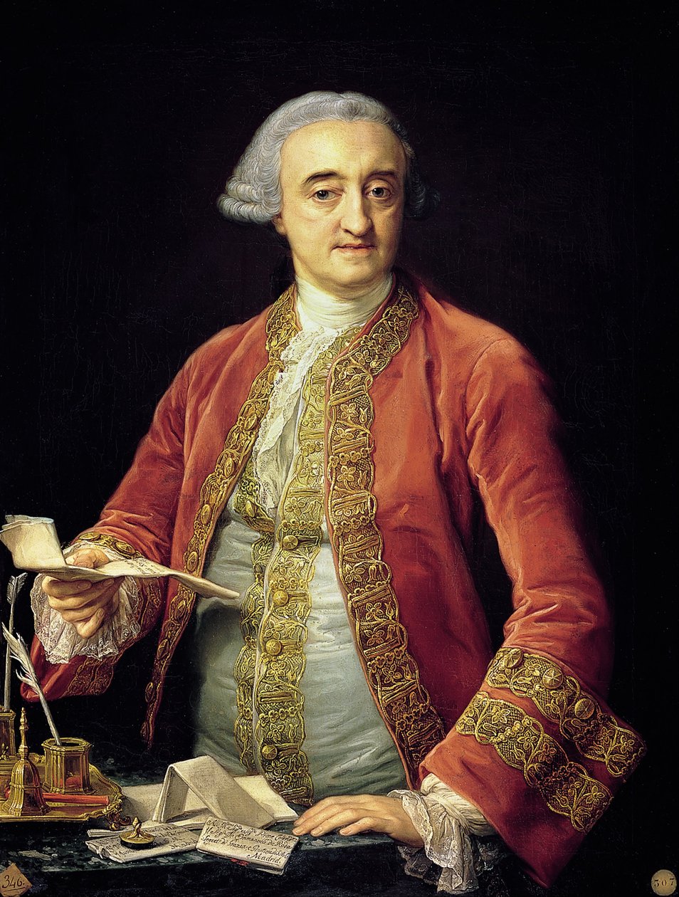 Portrait de D. Manuel de Roda - Pompeo Batoni