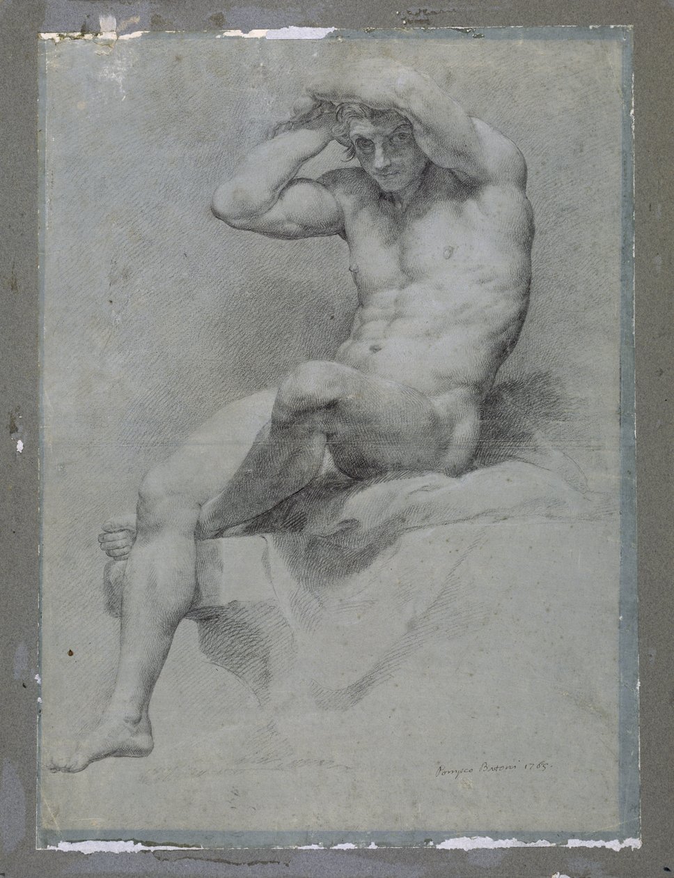 Nu académique - Pompeo Girolamo Batoni