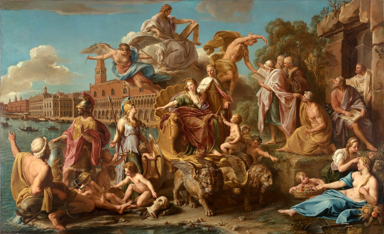 Le triomphe de Venise, 1737 - Pompeo Girolamo Batoni