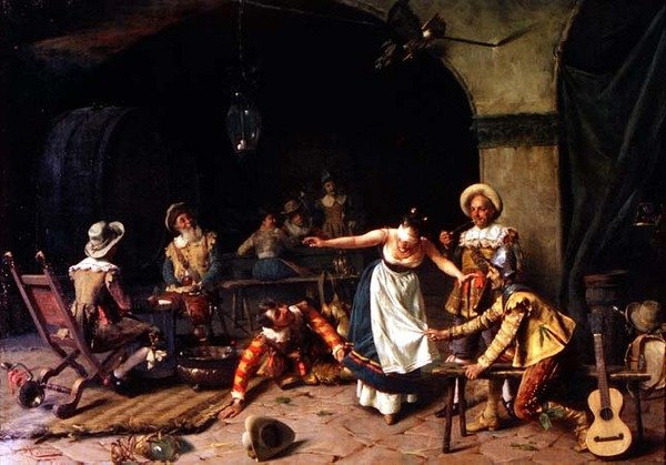 Colin-maillard - Pompeo Massani