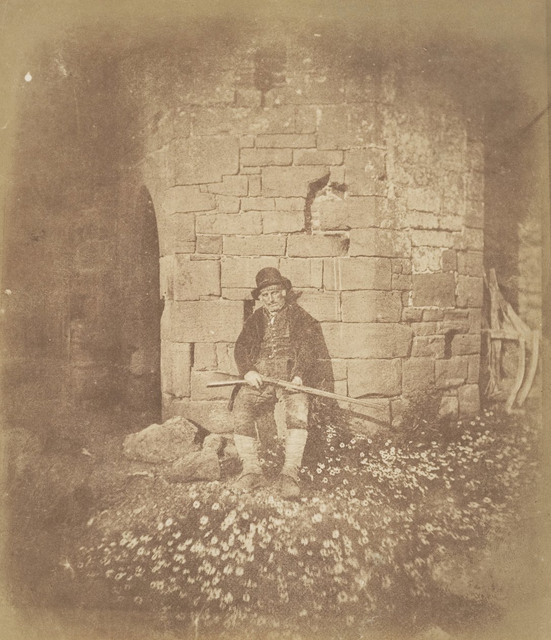 Le Vieux Garde-chasse, vers 1844 - Possibly by David Kinnebrook.