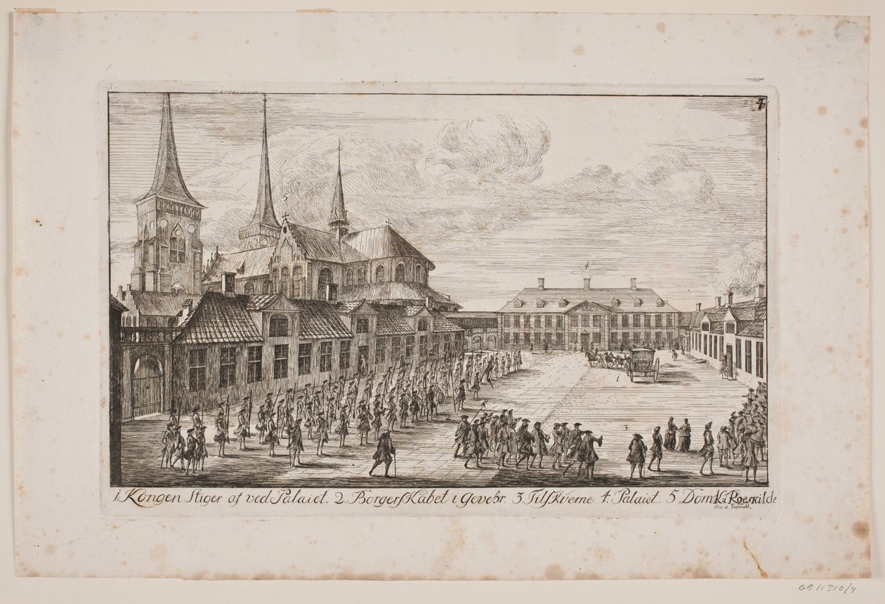 Place de la cathédrale à Roskilde - Poul Isac Grønvold
