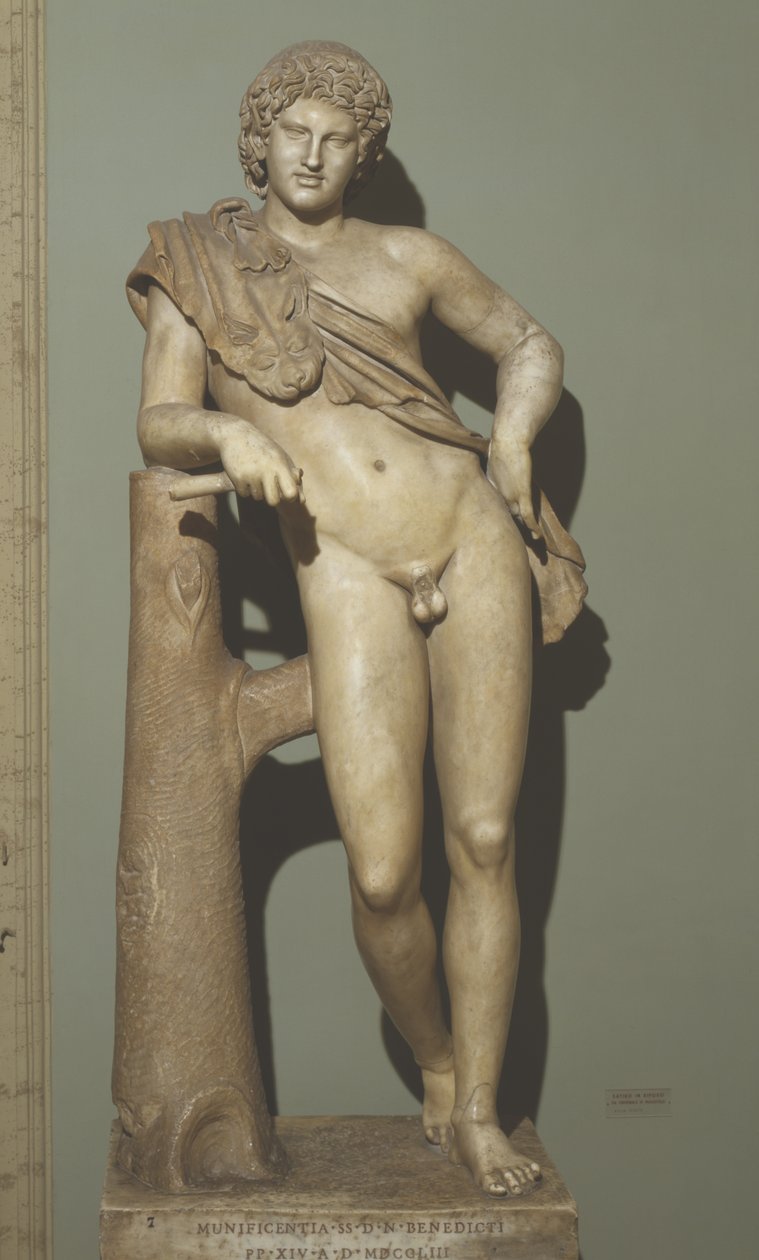 Satyre au repos (marbre) - Praxiteles