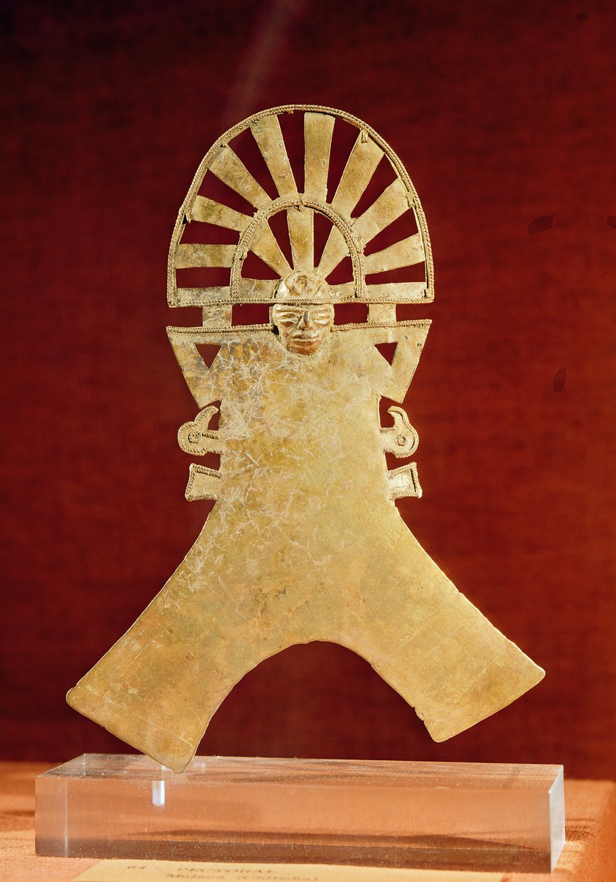 Pectoral, culture Muisca, 1100-1500 - Pre Columbian