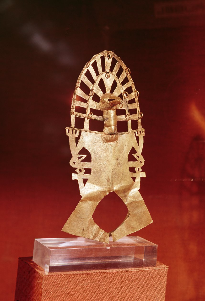 Pectoral, culture Muisca, 1100-1500 - Pre Columbian