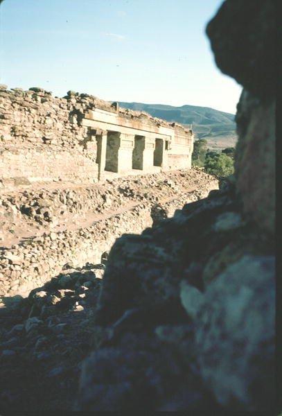 Vue des murs et d