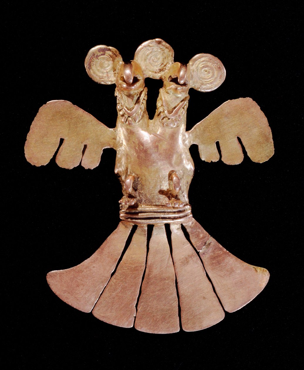 Pendentif à double tête d