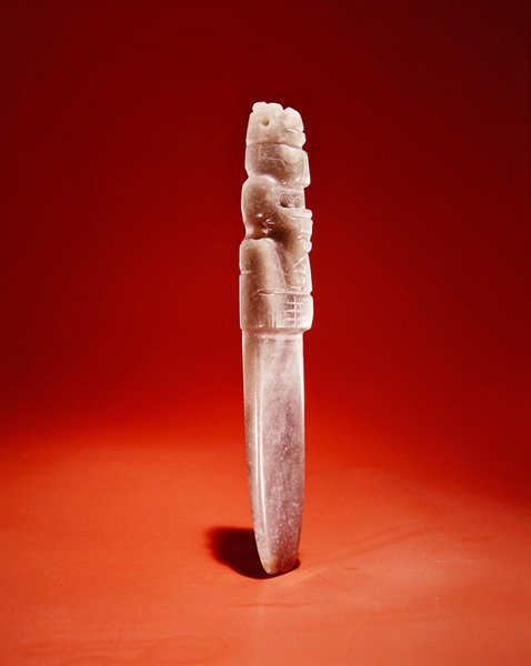 Dieu hache étroit, de Guacimo, région de Linea Vieja - Pre Columbian Pre Columbian