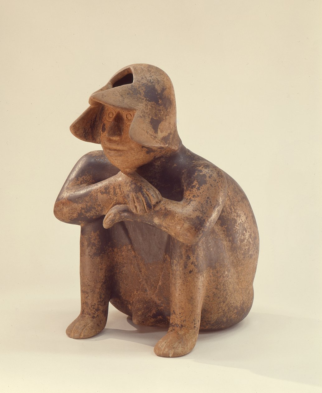 Homme assis, culture Colima - Pre Columbian Pre Columbian