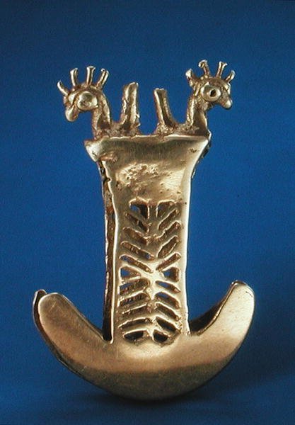 Pinces de la région de Tomlina en Colombie (or) - Pre Columbian Pre Columbian