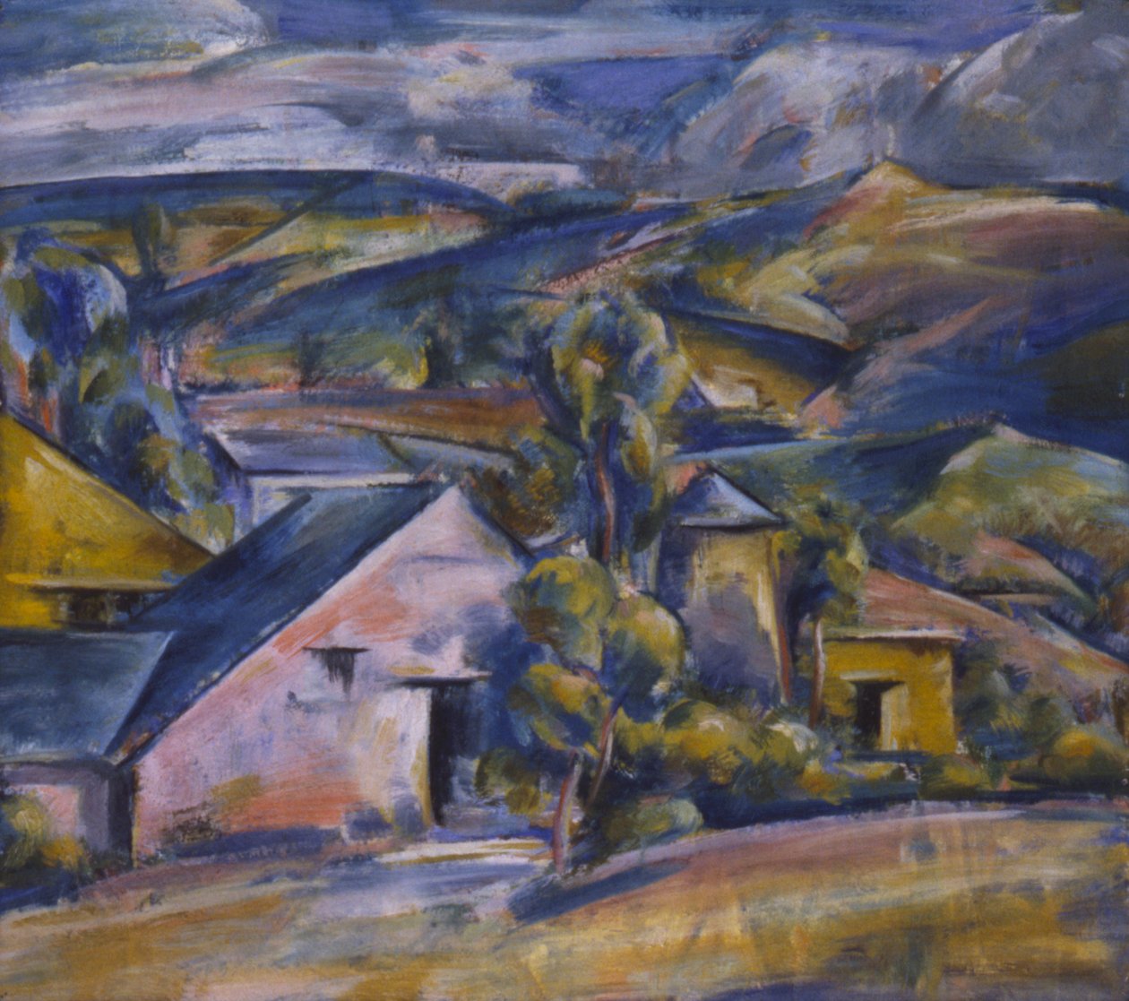 Les Collines, vers 1919 - Preston Dickinson