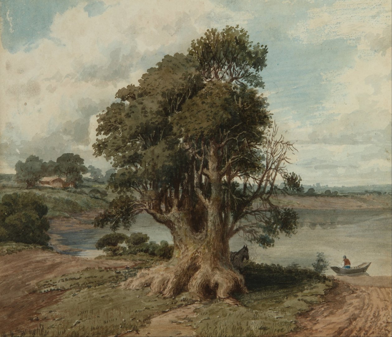 Paysage de la côte (San Isidro) - Prilidiano Pueyrredon