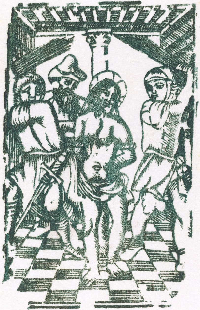 La Flagellation - Probably French 16th Century