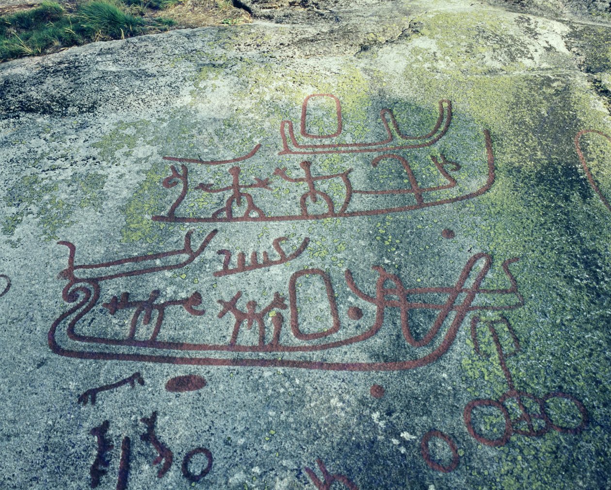 Bateaux (peinture rupestre) - Protohistoric