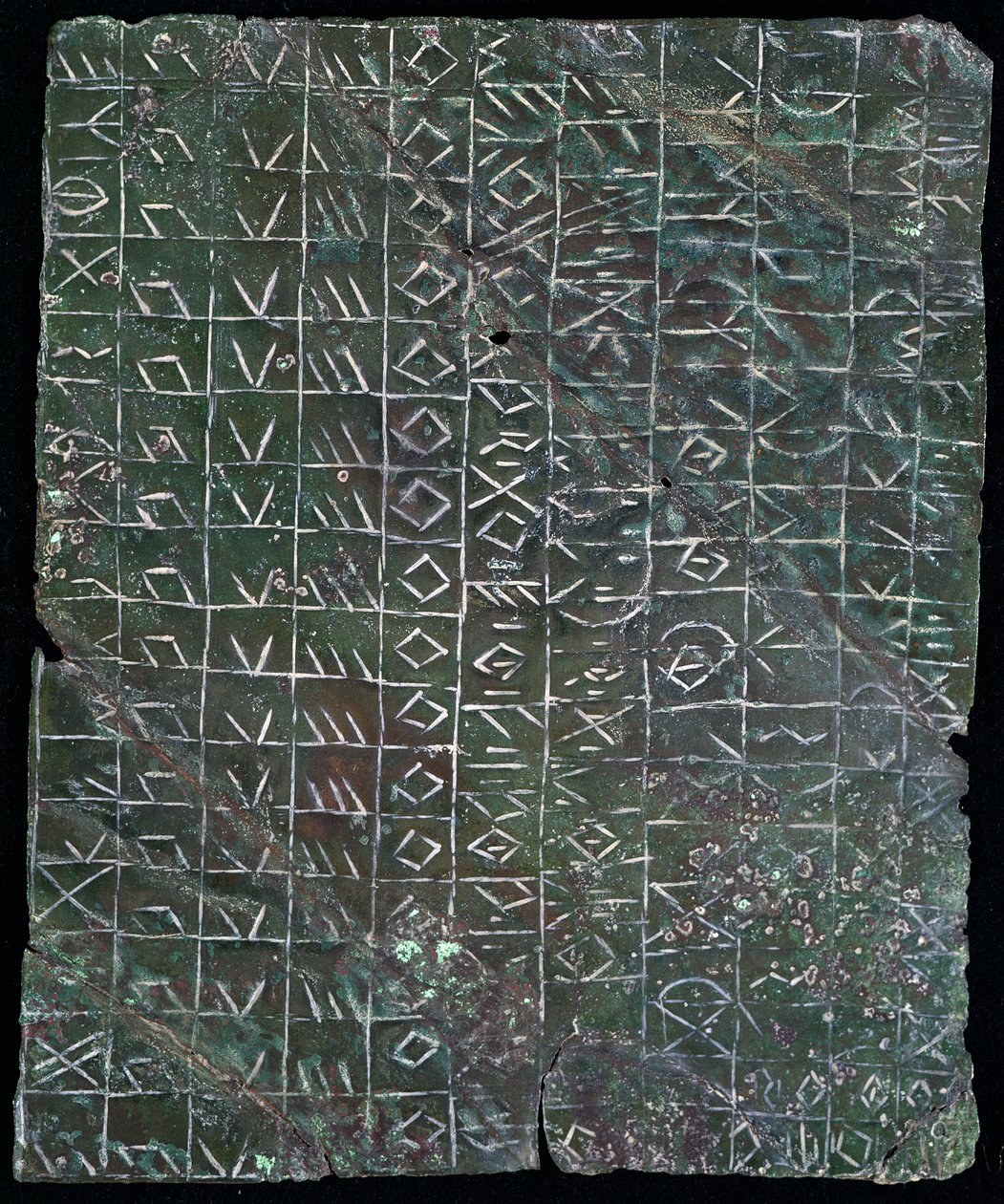 Plaque votive avec une inscription vénétique, d
