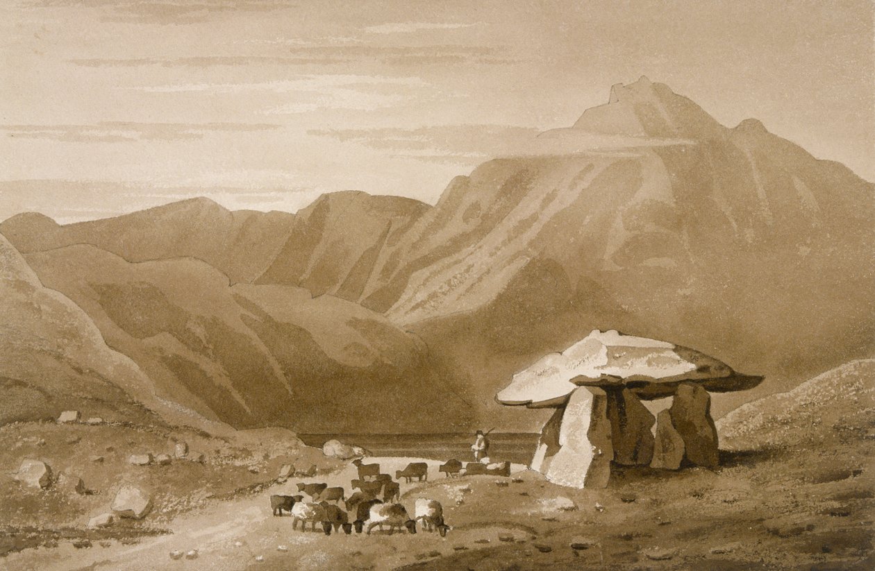Cromlech à Gwernvale - Pryce Carter Edwards
