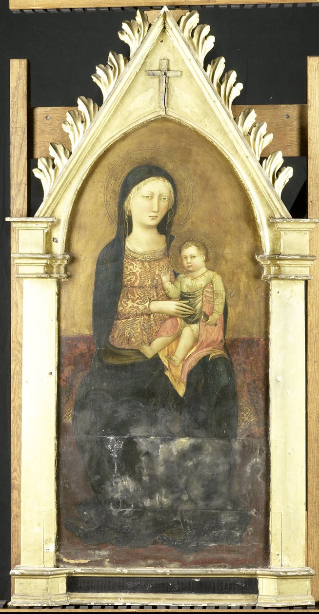 Vierge et Enfant - Pseudo Ambrodigio di Baldese (attributed to)