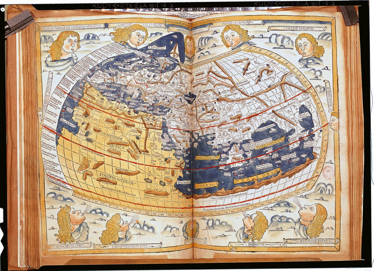 Carte du monde, 1486 - Ptolemy