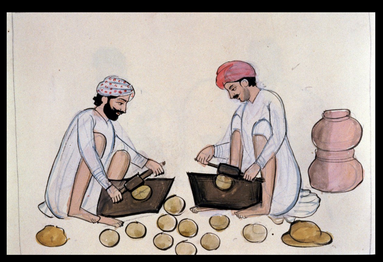 Fabricants de galettes de pois, c.1890 - Punjabi School