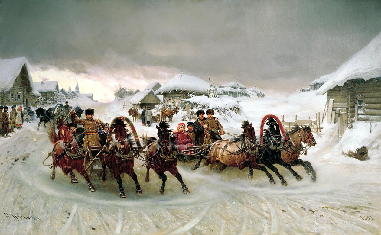 Mardi Gras, 1889 - Pyotr Grusinsky