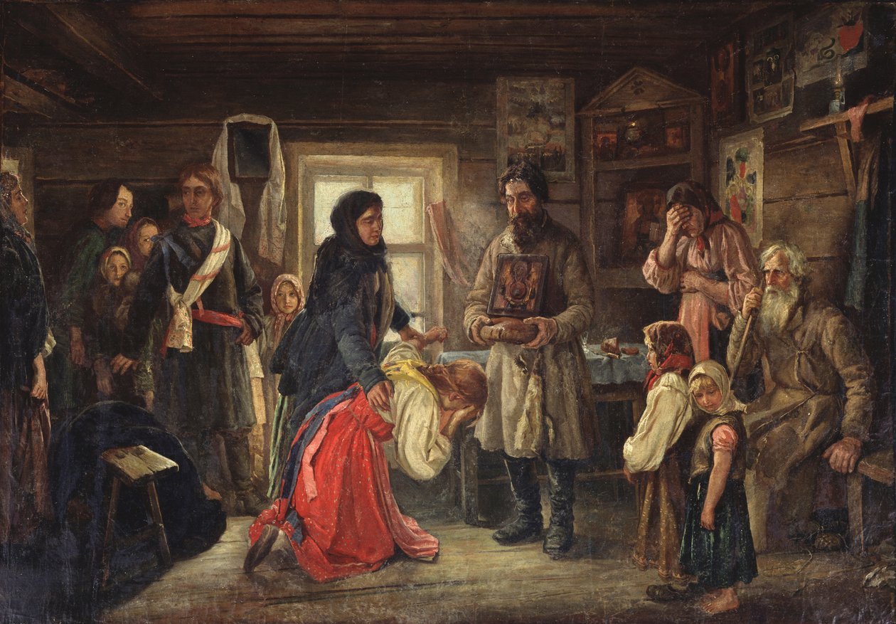 Avant le mariage, années 1900 - Pyotr Ivanovich Tselebrovski