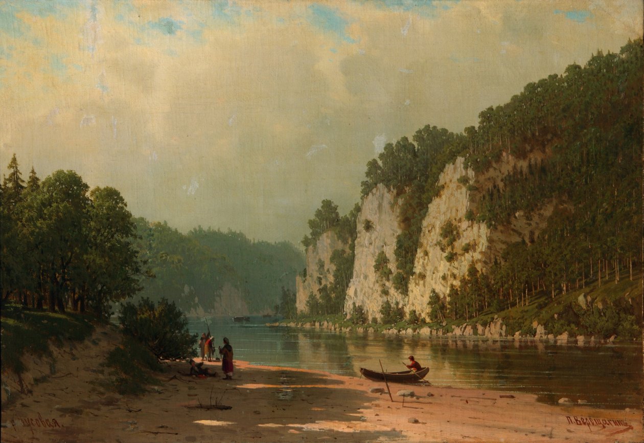 Rivière Chusovaya - Pjotr ​​​​Petrowitsch Wereschtschagin