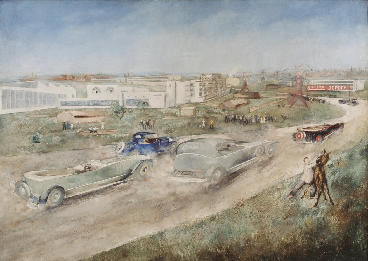 Course automobile, 1930 - Pyotr Vladimirovich Williams