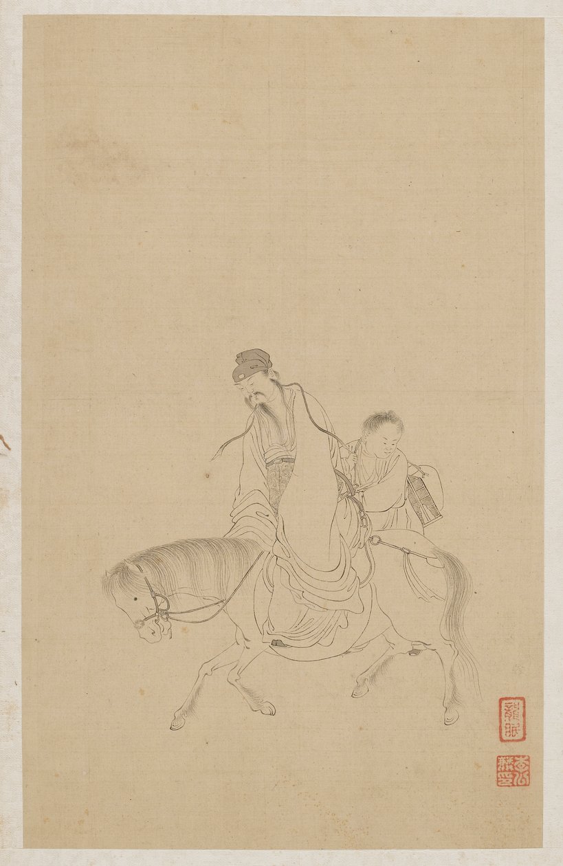 Figures - Qing Dynasty Chinese School