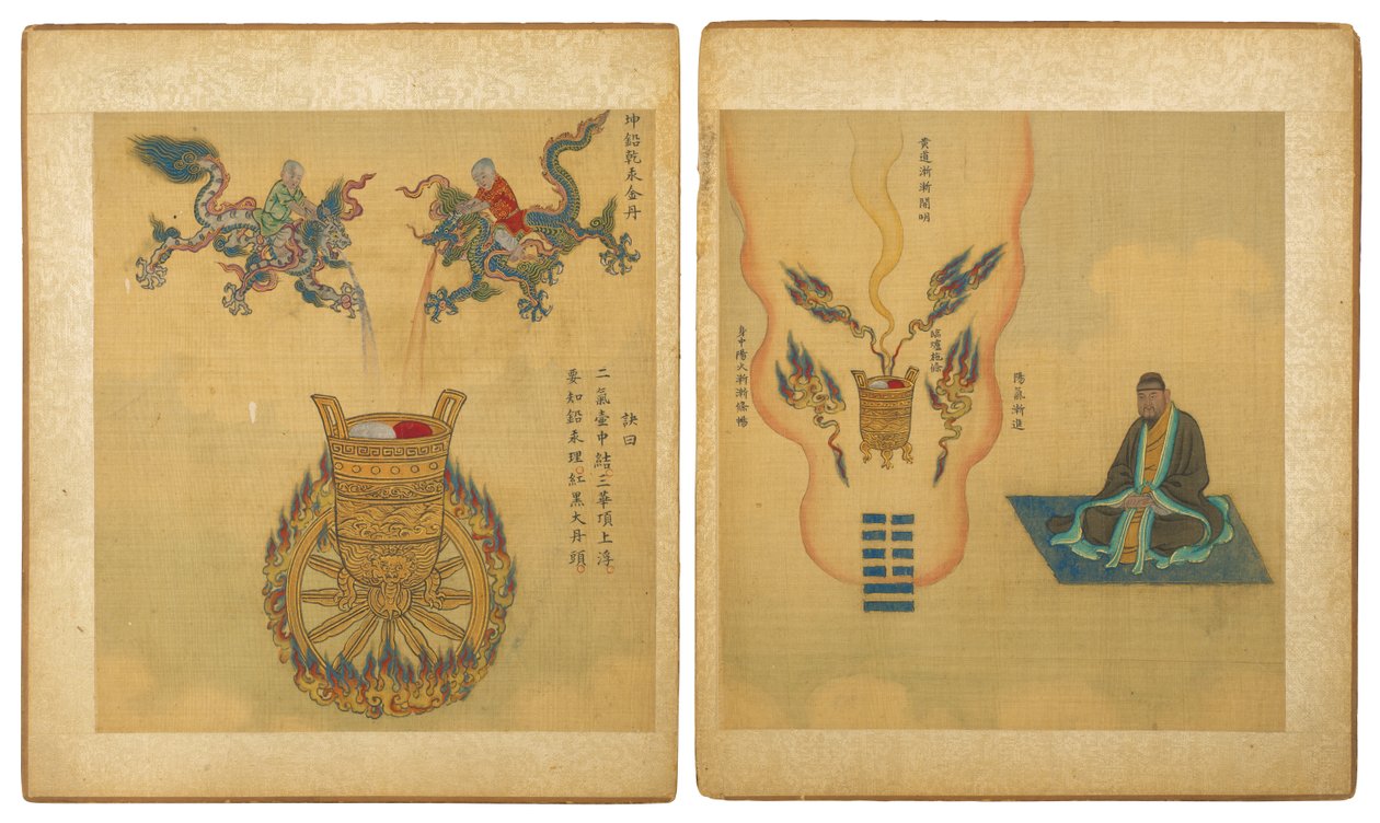 Alchimie taoïste - Qing Dynasty Chinese School