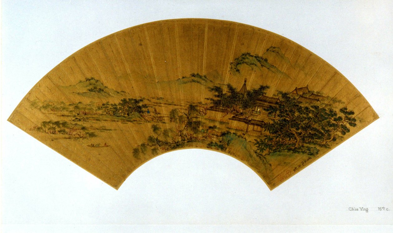 Paysage - Qiu Ying