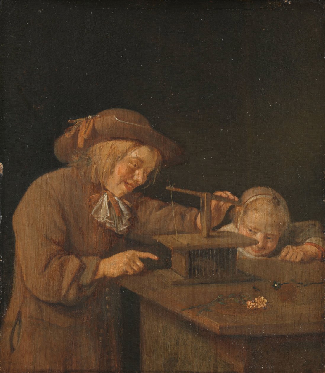La Souricière - Quiringh Gerritsz. van Brekelenkam