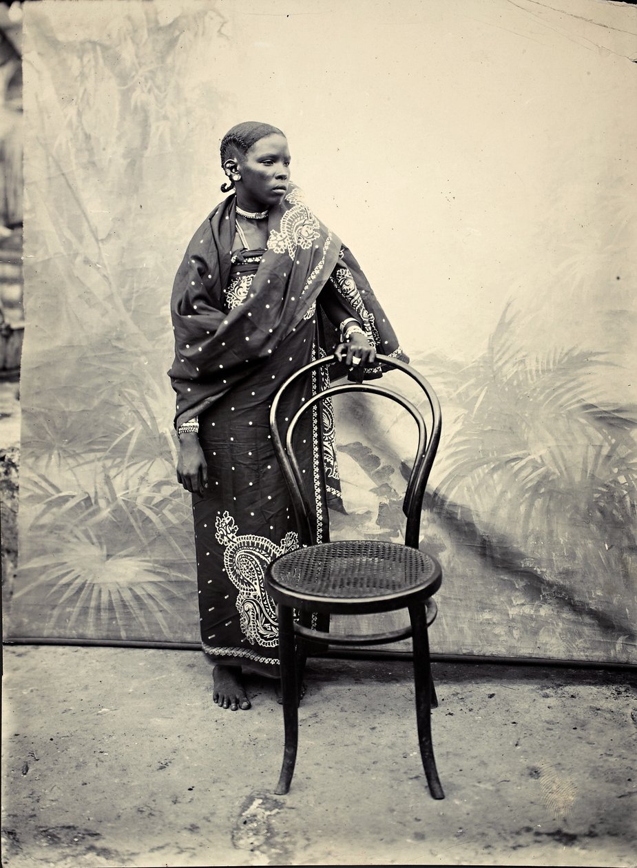 Femme swahilie - R. V. Pereira