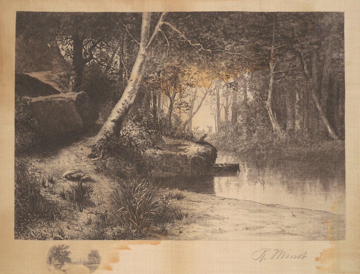Un coin tranquille - R. Minot