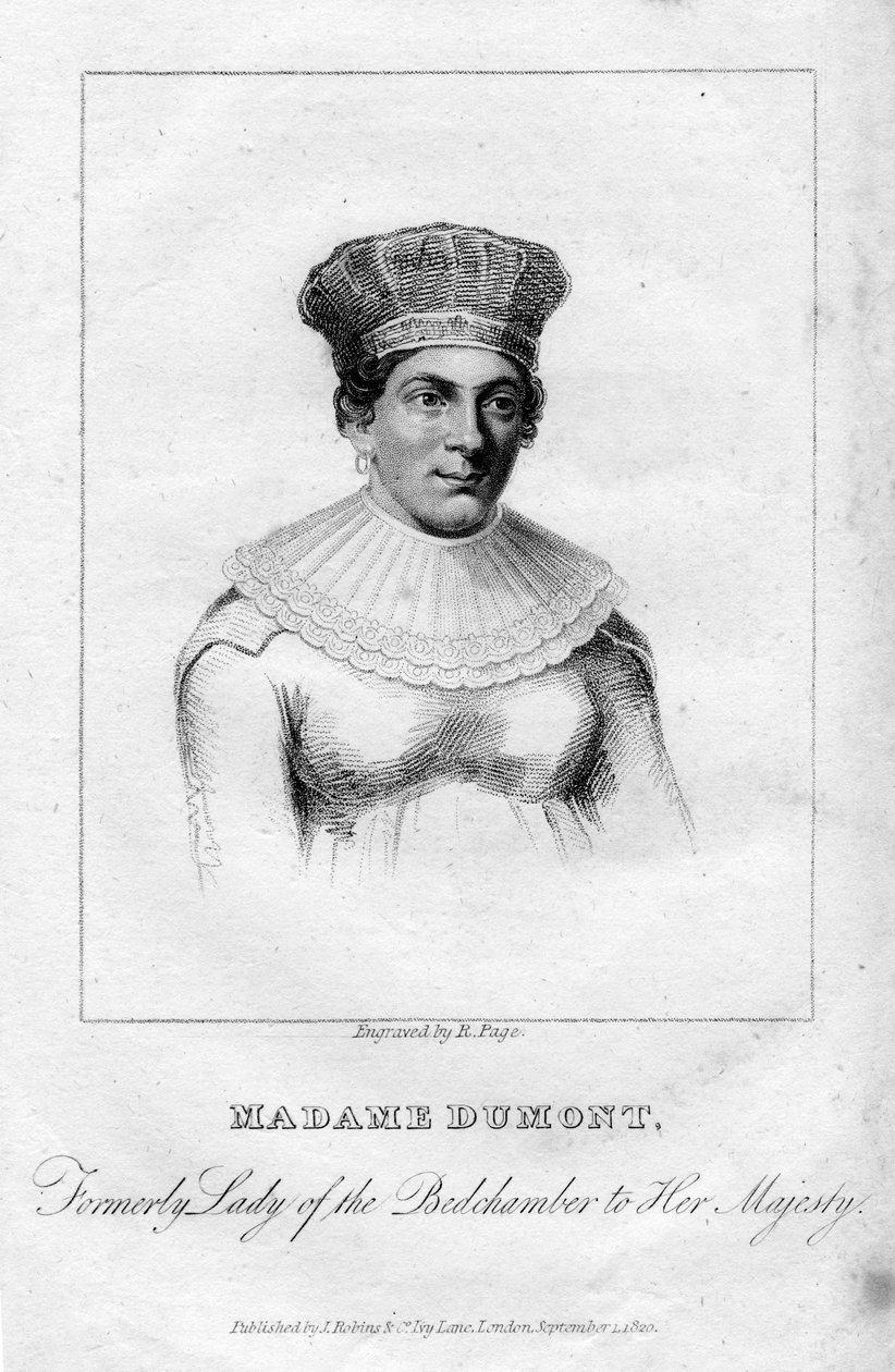 Madame Dumont, 19e siècle - R. Page