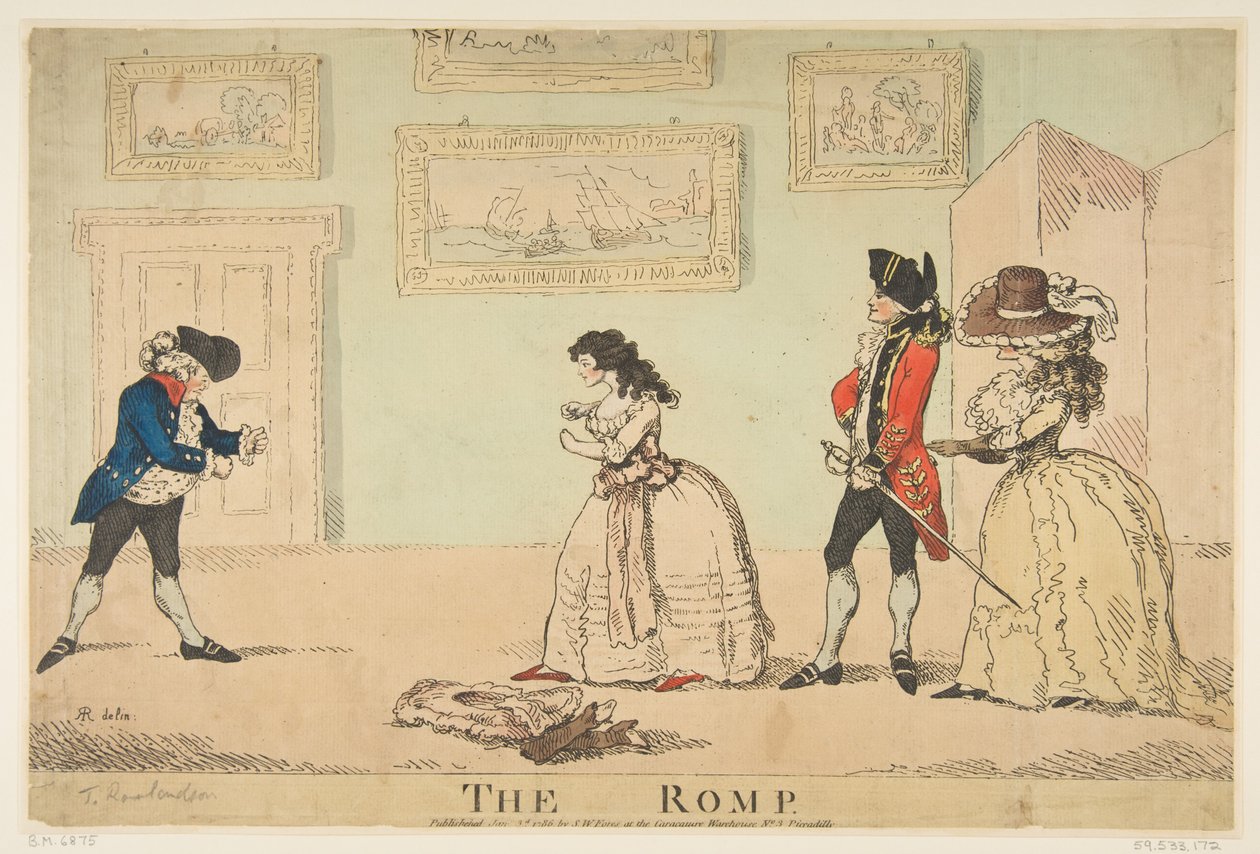 La Rixe, 3 janvier 1786 - R Rushworth