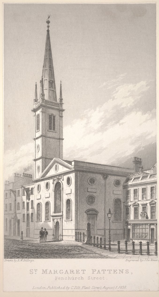 St. Margaret Pattens, Fenchurch Street - R. W. Billings