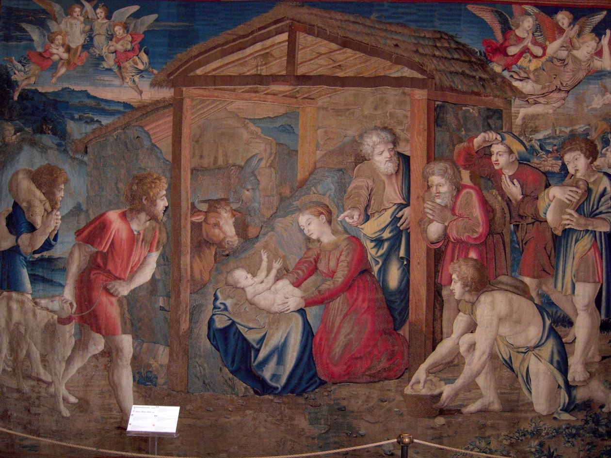 Adoration des bergers - Raffaello Sanzio Raphael