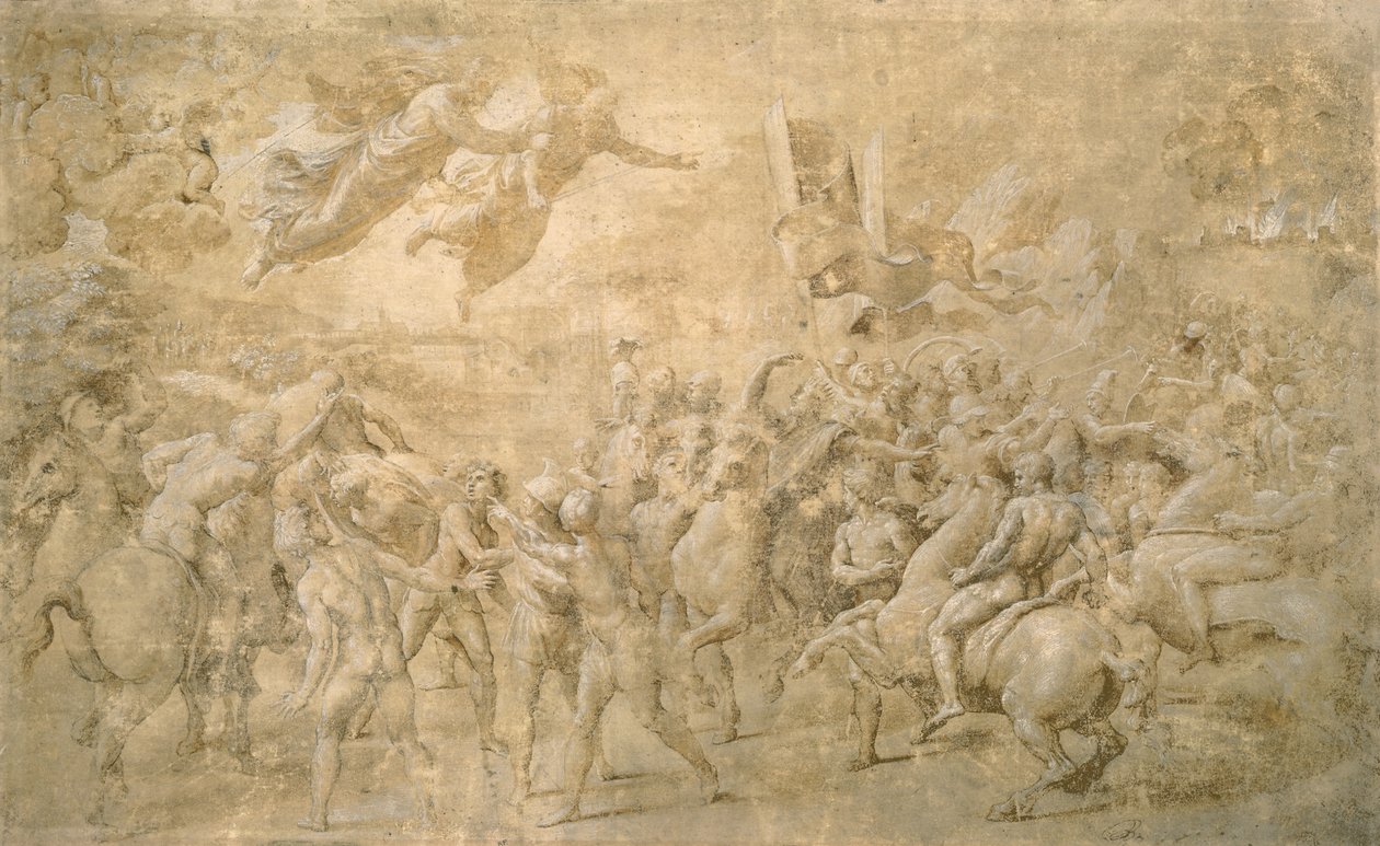 Apparition de Saint Pierre et Saint Paul - Raffaello Sanzio Raphael