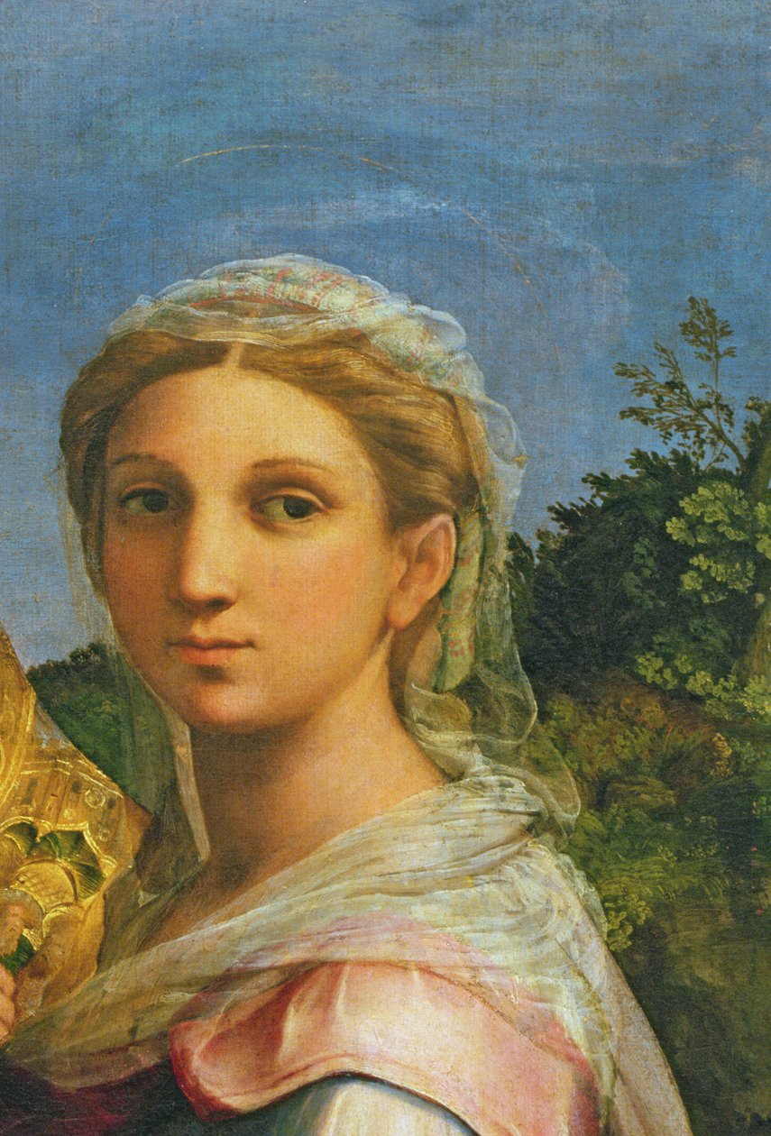 Sainte Cécile entourée de Saint Paul, Saint Jean l